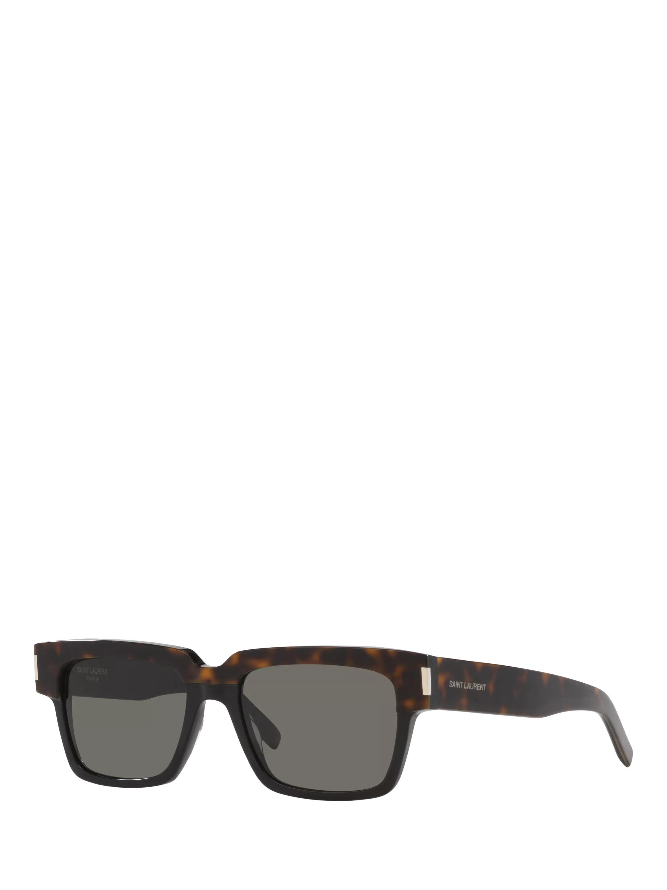 Yves Saint Laurent square sunglasses tortoise grey (British brand)