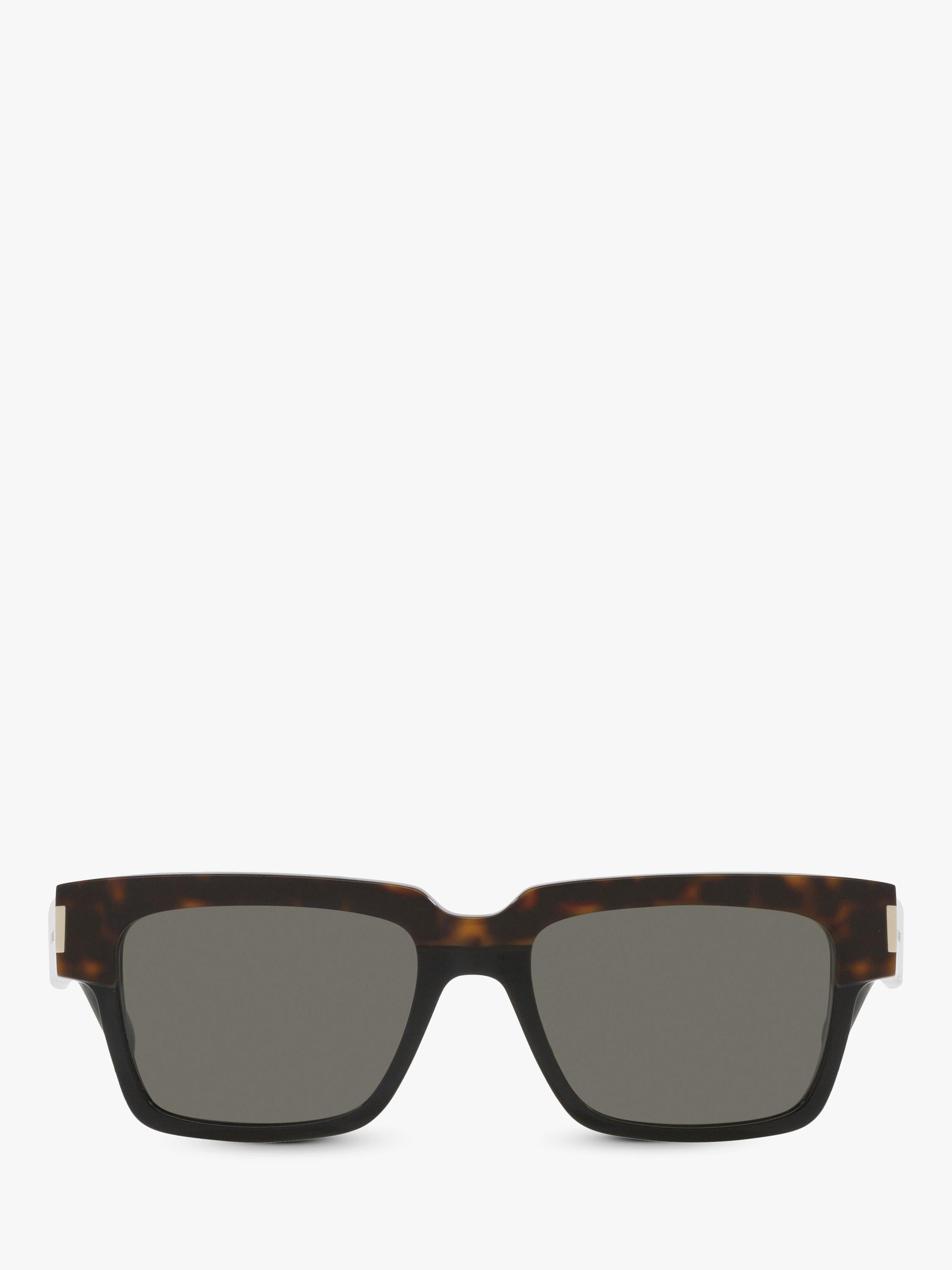 Yves Saint Laurent square sunglasses tortoise grey (British brand)
