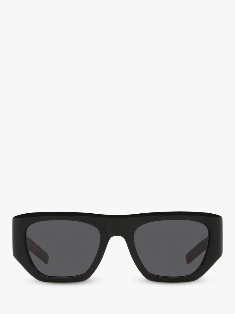 Yves Saint Laurent square sunglasses black 52mm, imported from the UK