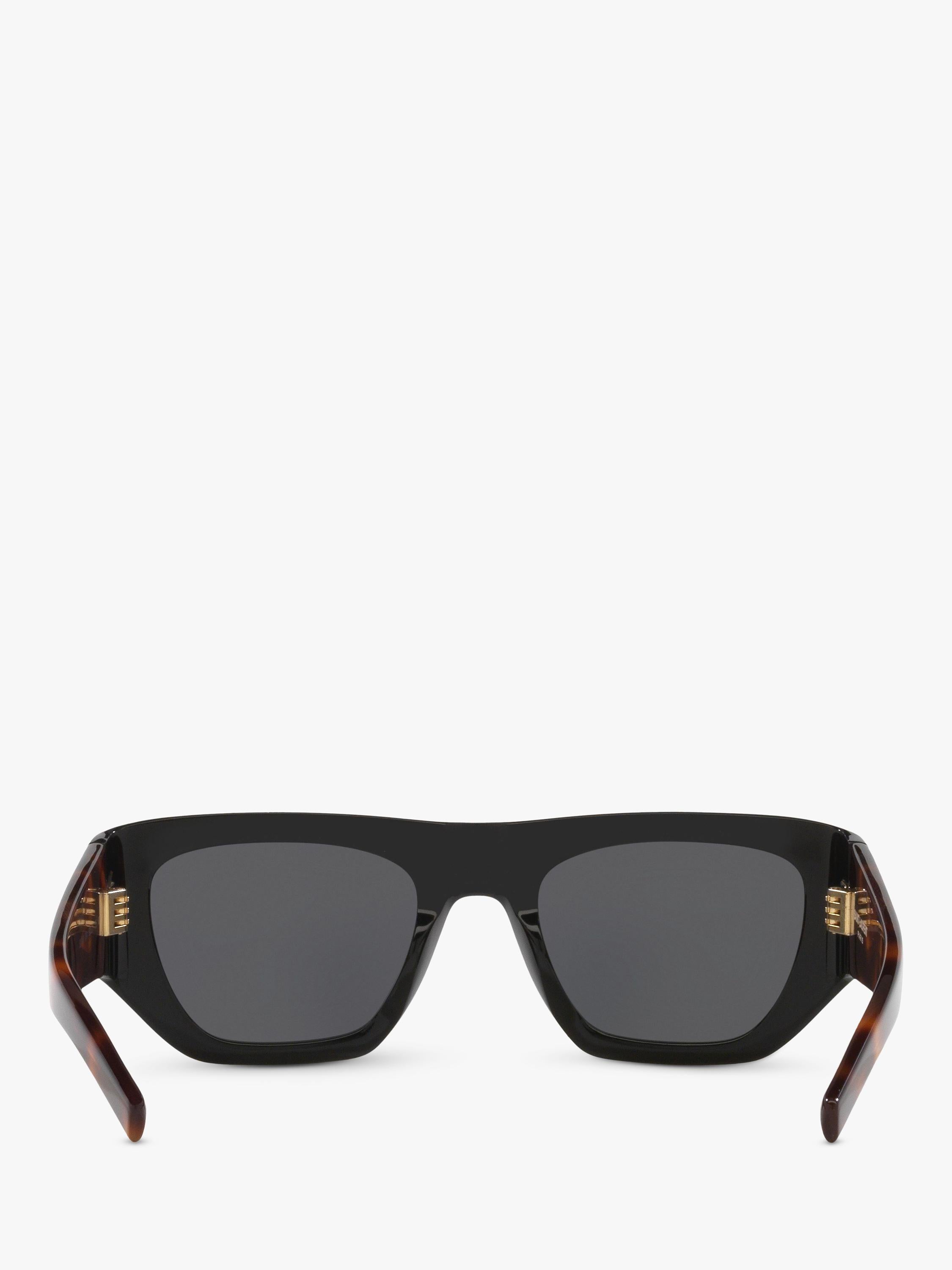 Yves Saint Laurent square sunglasses black 52mm, imported from the UK