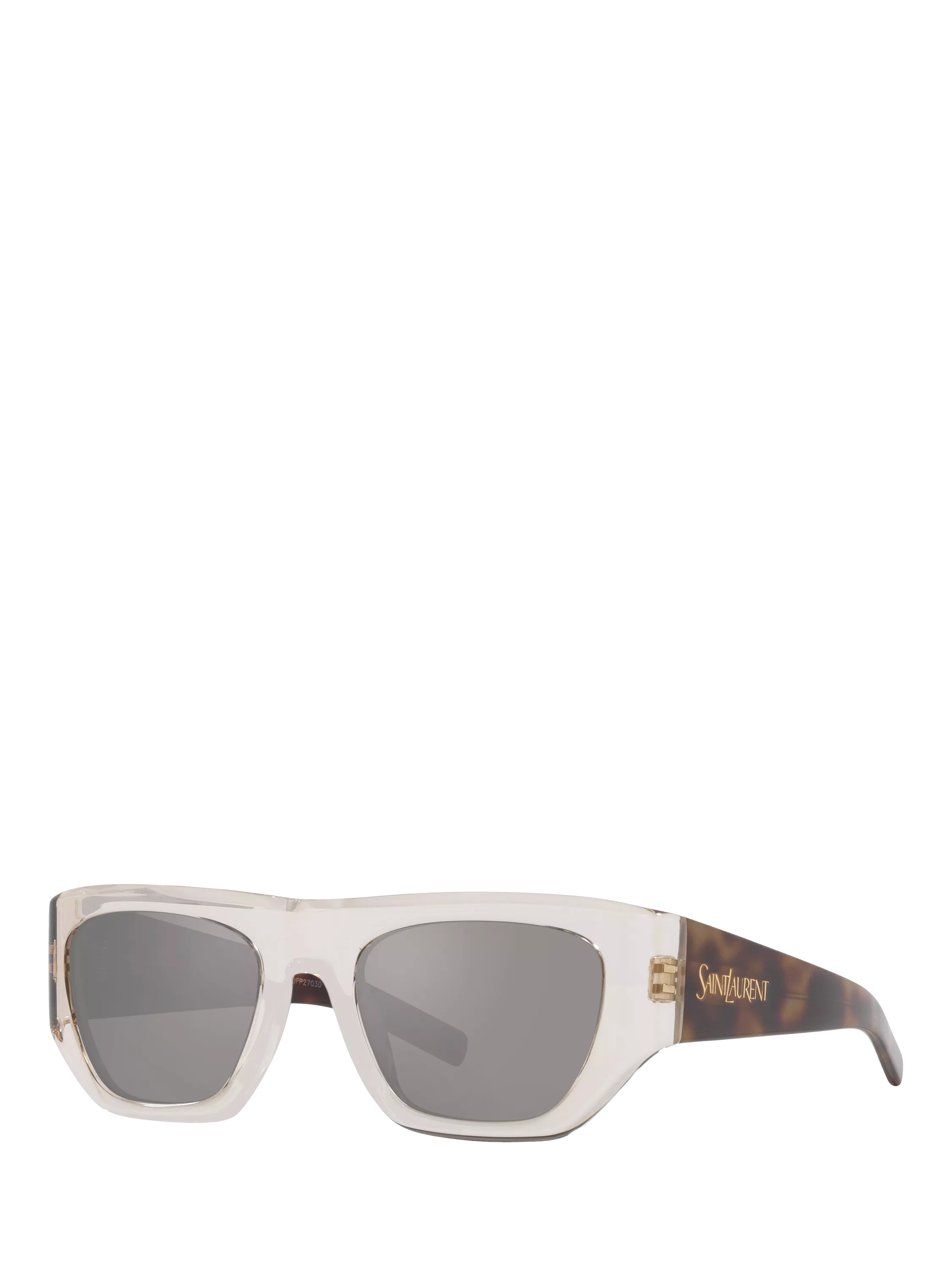 Yves Saint Laurent Women's Square Sunglasses, Black
