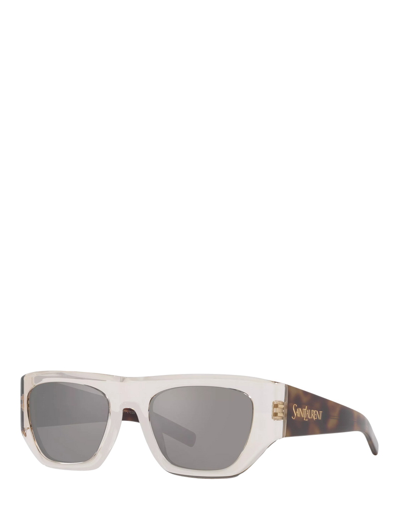 Yves Saint Laurent Women's Square Sunglasses, Black