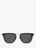 Yves Saint Laurent ovale Sonnenbrille schwarzer Rahmen 50mm Glasbreite - Britisches Produkt