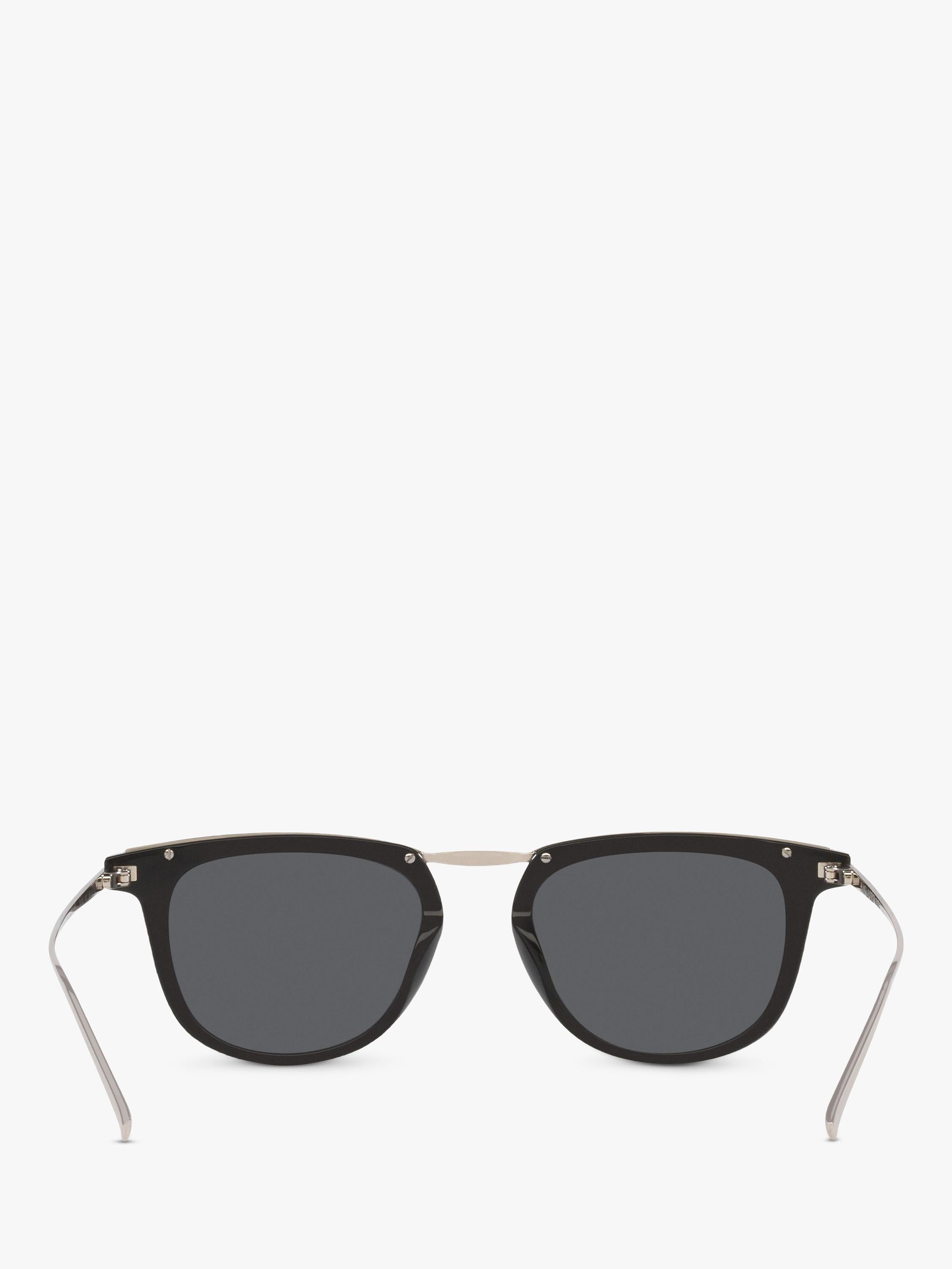 Yves Saint Laurent ovale Sonnenbrille schwarzer Rahmen 50mm Glasbreite - Britisches Produkt