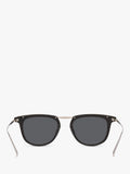 Yves Saint Laurent ovale Sonnenbrille schwarzer Rahmen 50mm Glasbreite - Britisches Produkt