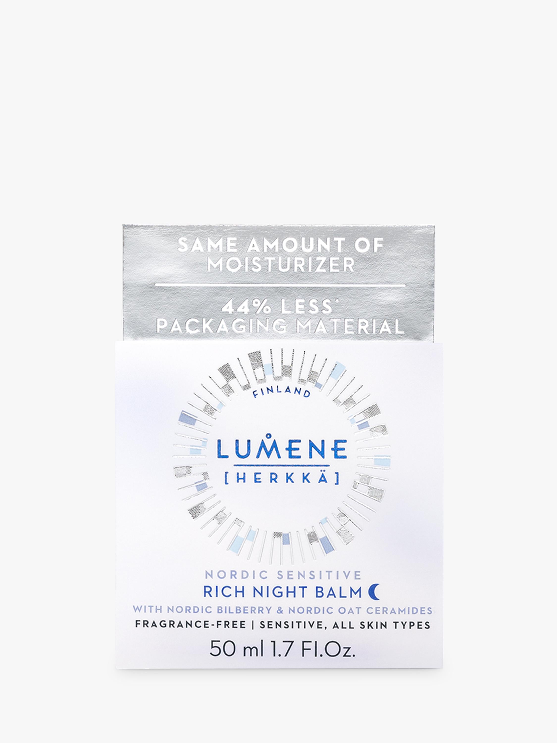 Lumene Nordic Sensitive Night Balm 50ml, imported from the UK