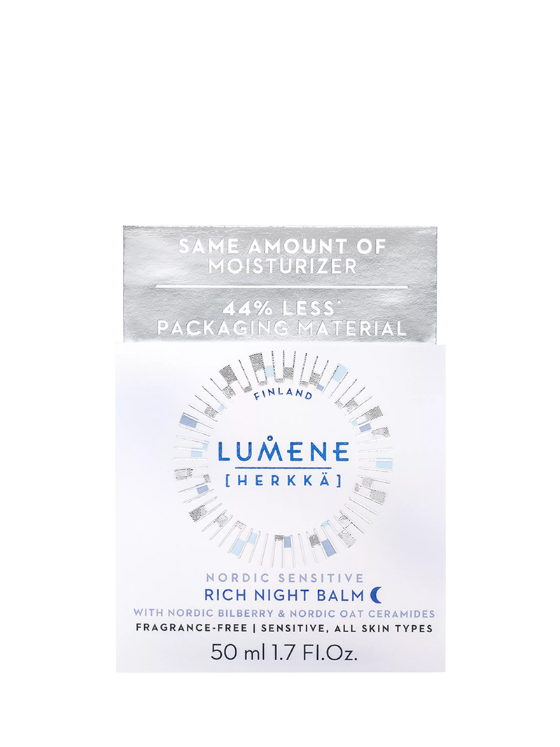Lumene Nordic Sensitive Night Balm 50ml, imported from the UK