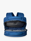 The North Face Vault backpack in blue and white, imported from the UK