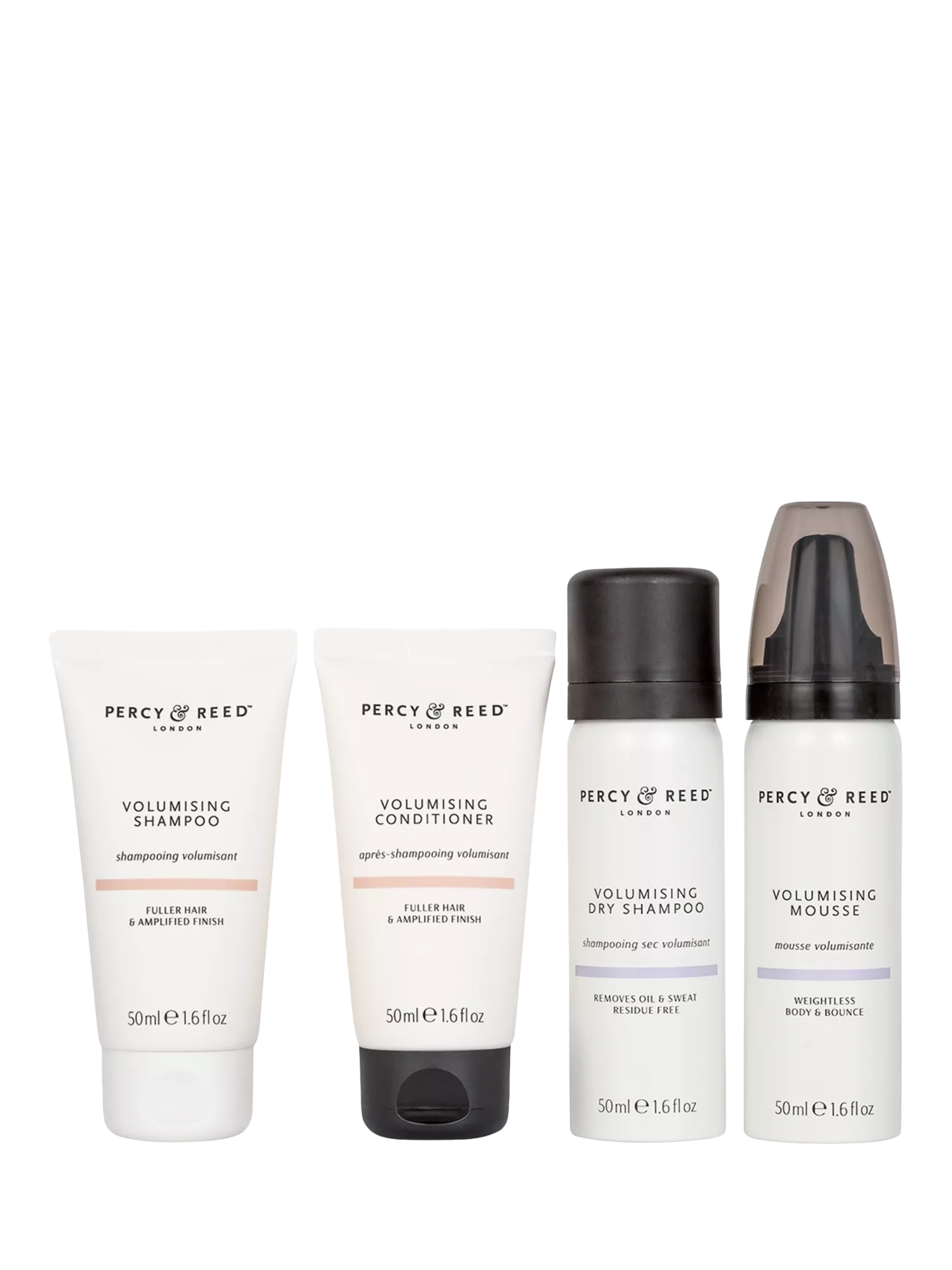 Percy & Reed Va-Va-Volume haircare gift set - British product