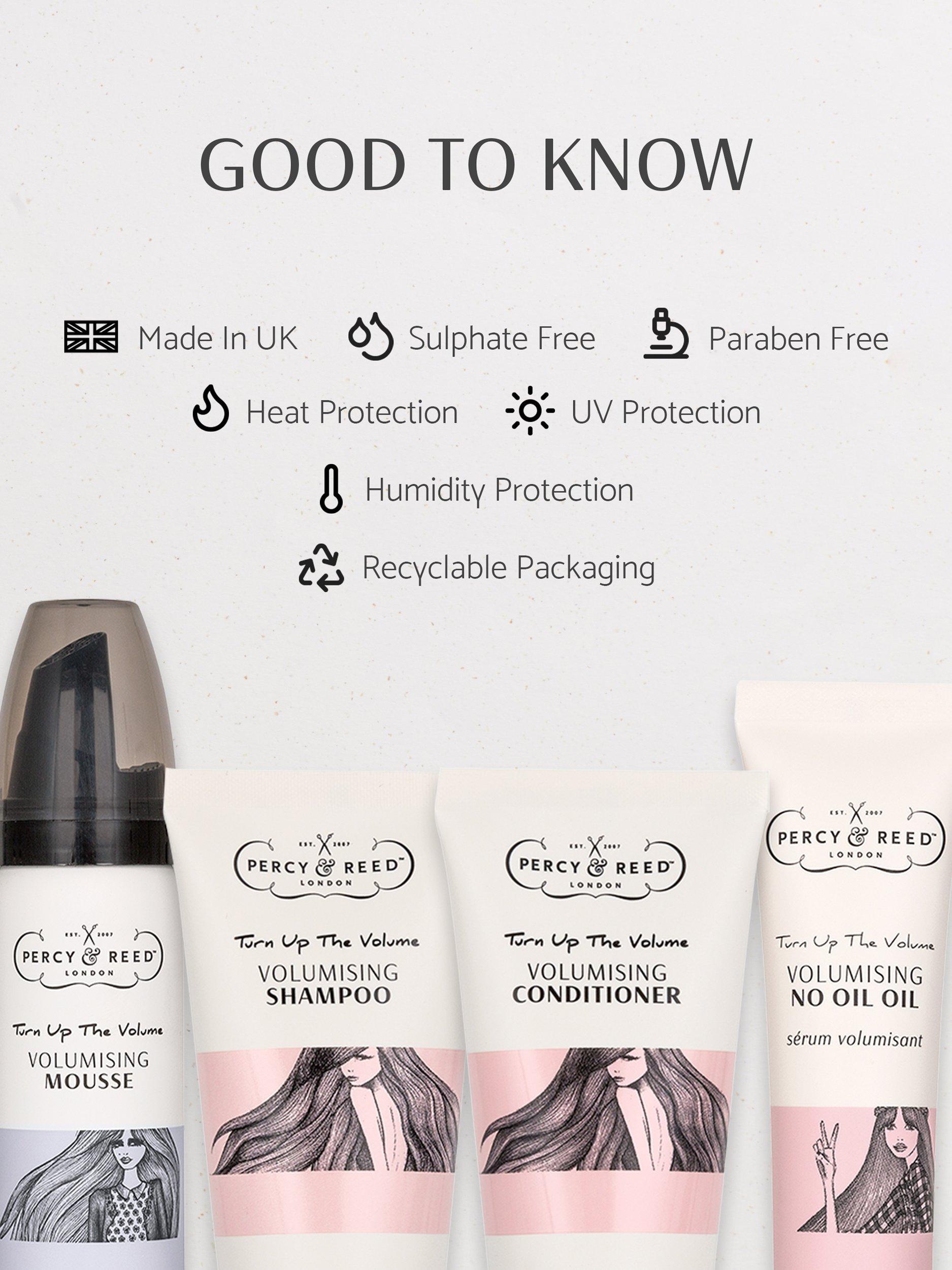 Percy & Reed Va-Va-Volume haircare gift set - British product