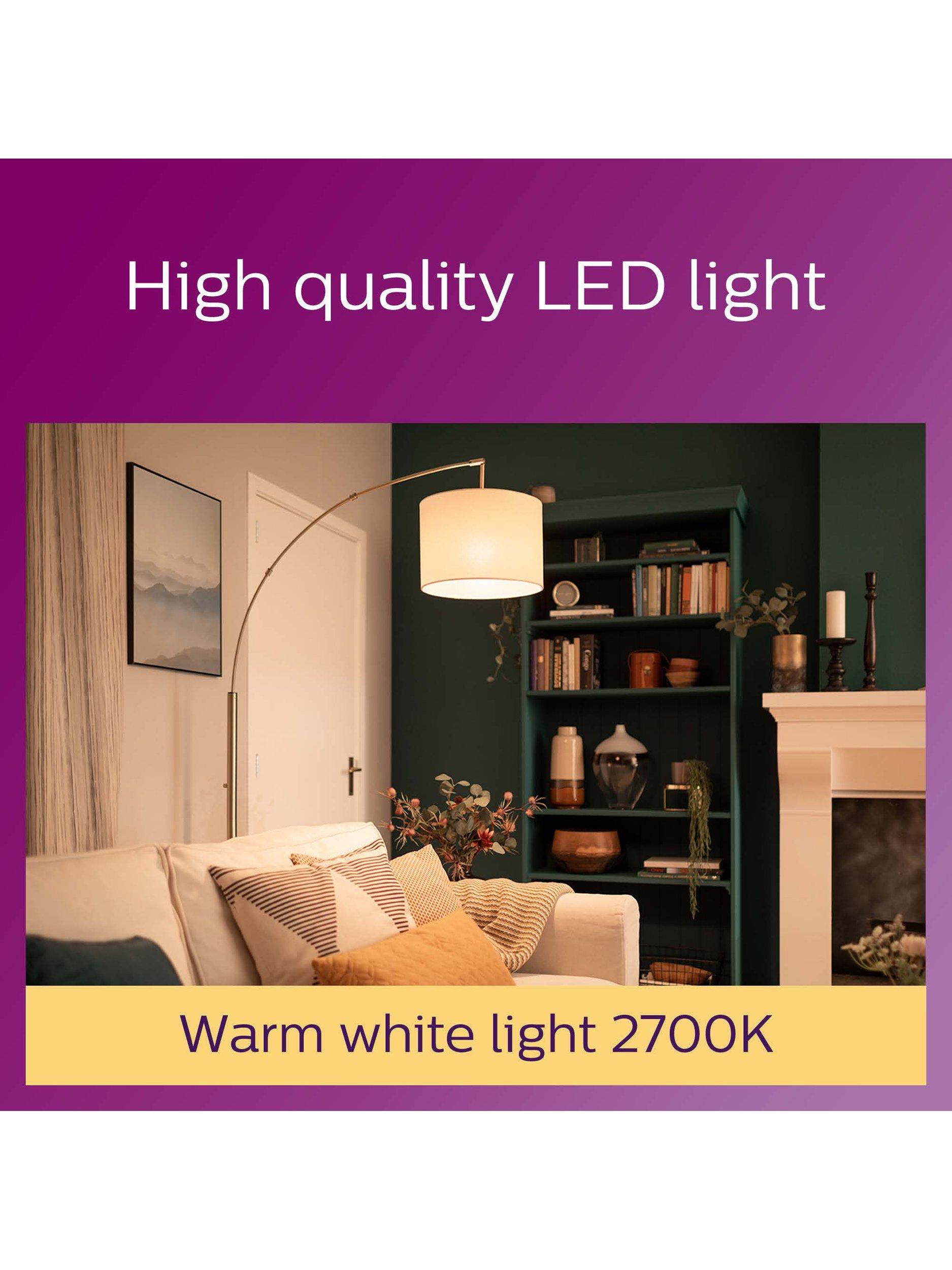 Philips 60W E27 LED bulb pack of 6, imported from the UK