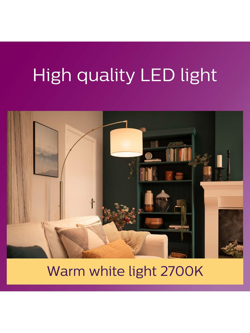 Philips 60W E27 LED bulb pack of 6, imported from the UK