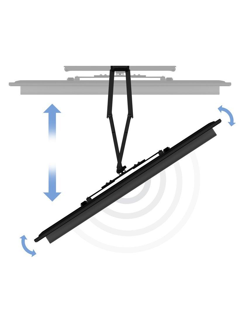 AVF AK100B soundbar mount kit black - British product