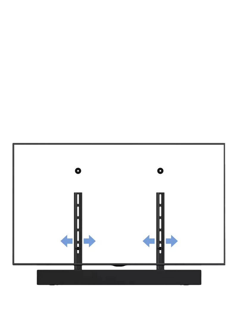 AVF YAK90 universal soundbar mounting kit black - British product