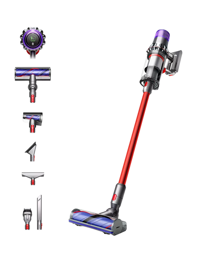 John Lewis Dyson V11 Extra Trådløs Støvsuger, Rød