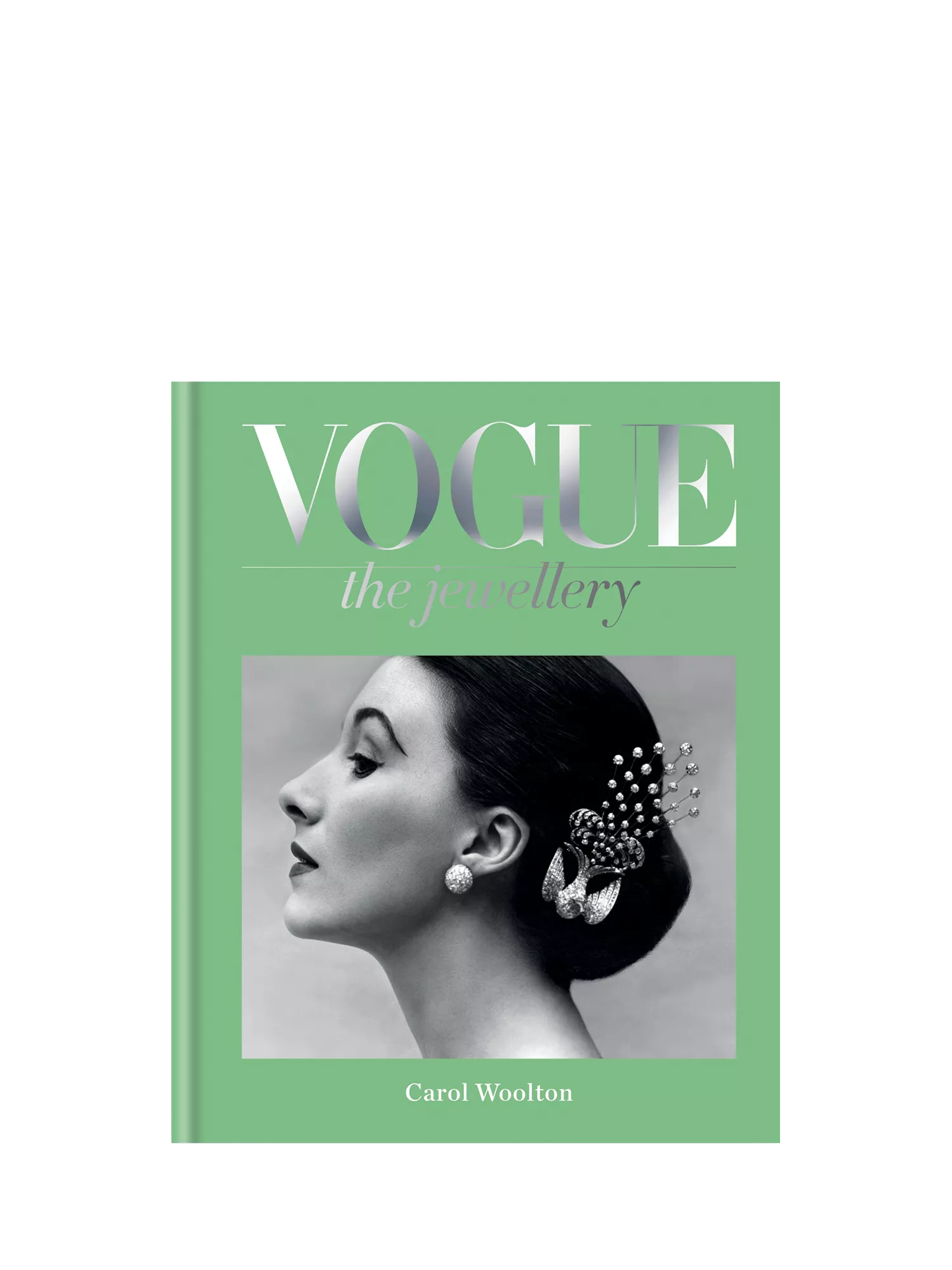 Vogue jewellery and fashion book with real cloth cover, UK version