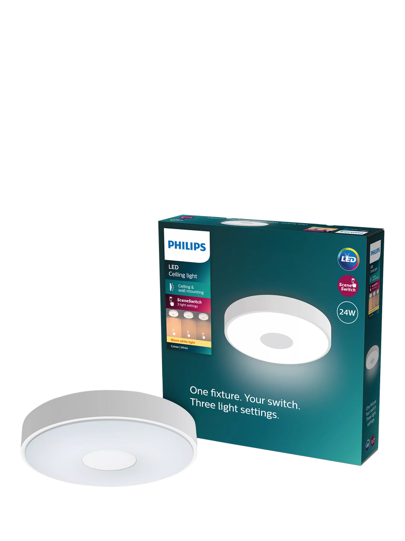 Philips SceneSwitch 24W LED ceiling light (British brand)