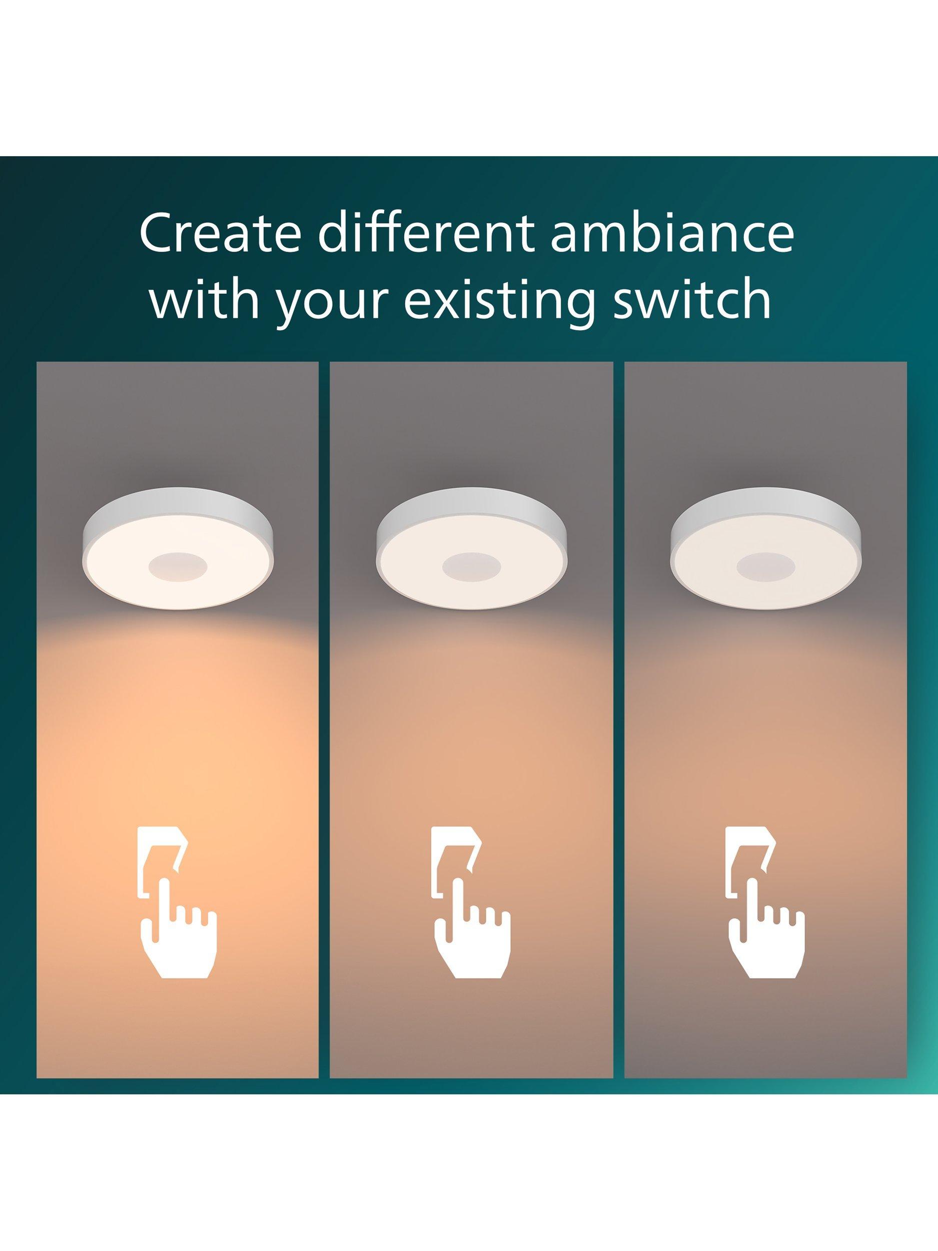 Philips SceneSwitch 24W LED ceiling light (British brand)