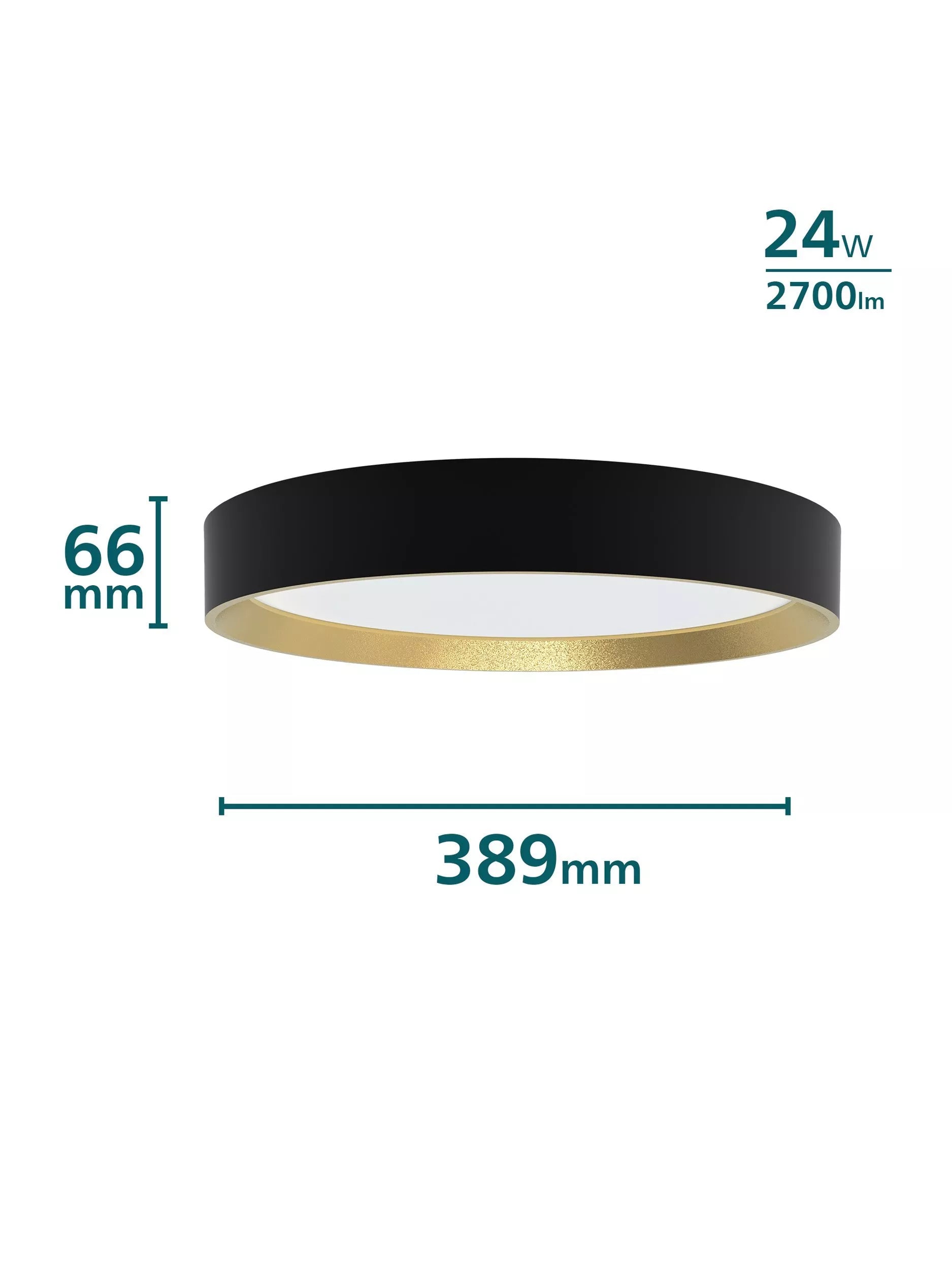 Philips SceneSwitch Hanno LED ceiling light 24W 38.4cm, imported from the UK