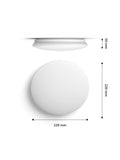 Philips Moire CL200 LED ceiling light 22cm diameter (British brand)