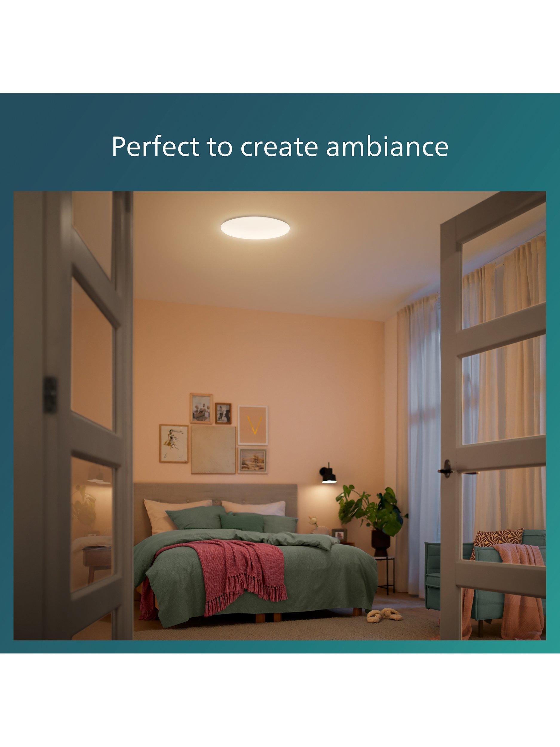 Philips Moire CL200 LED ceiling light 22cm diameter (British brand)