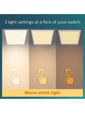 Philips SceneSwitch square ceiling light 12W, UK version