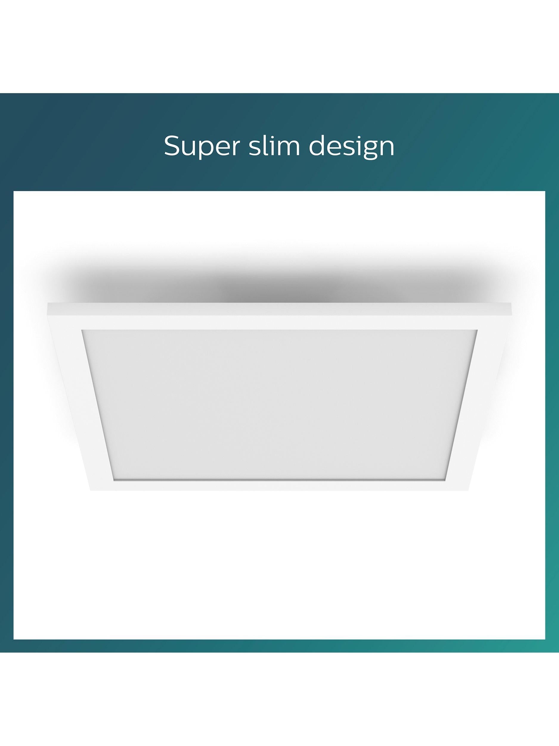 Philips SceneSwitch square ceiling light 12W, UK version