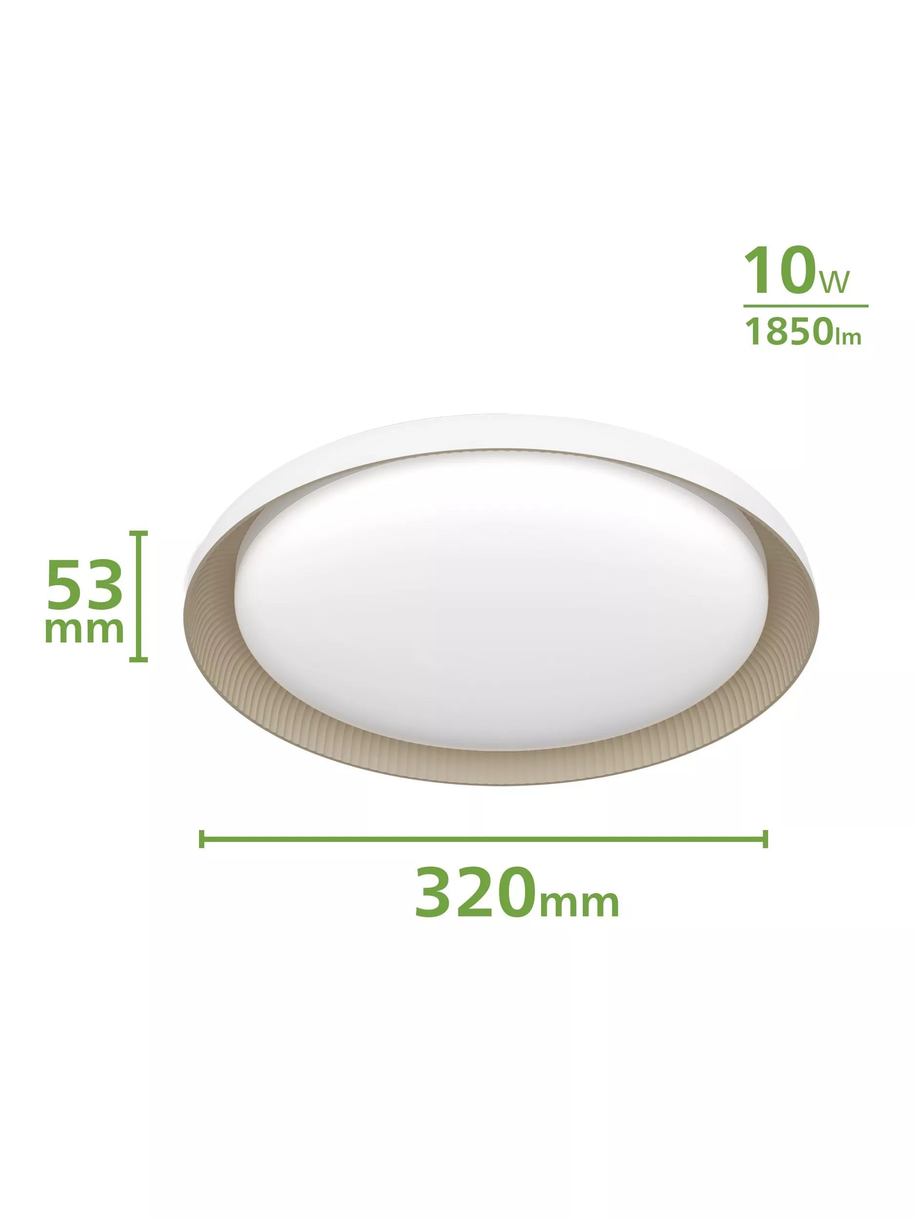 Philips SceneSwitch ceiling light 10W white 32cm (British brand)