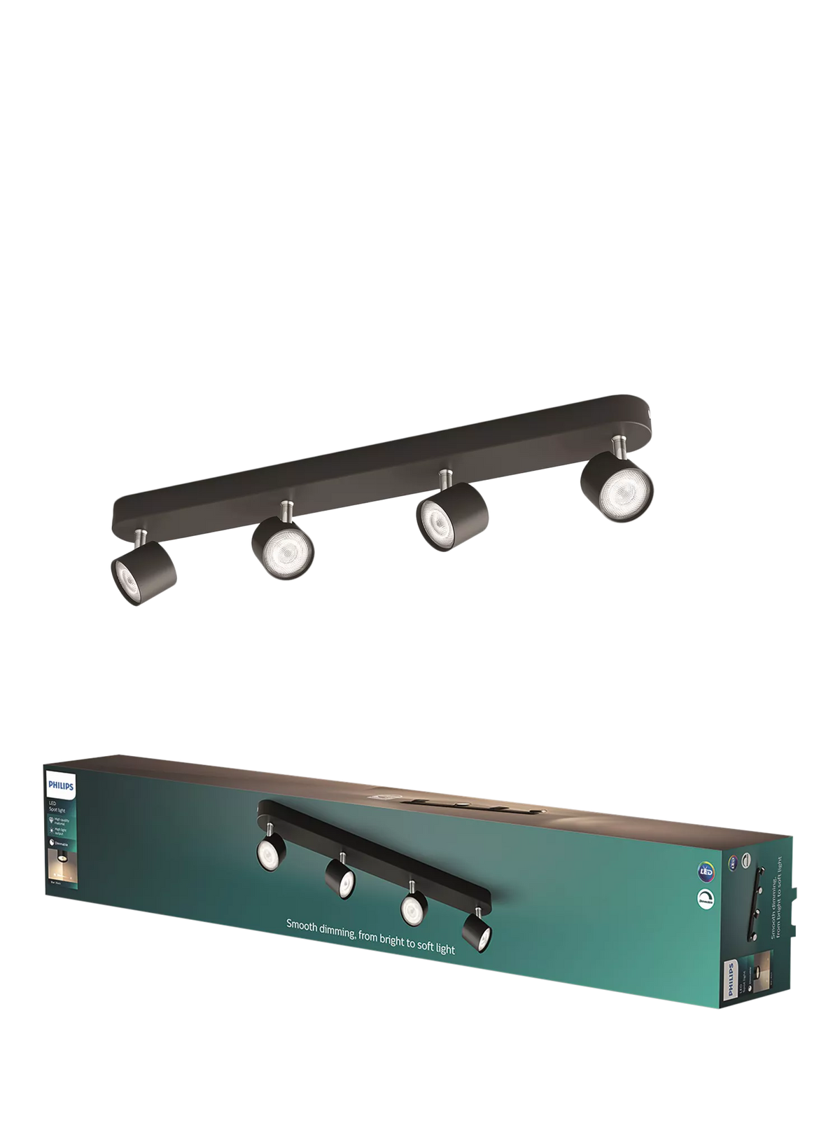 Philips ceiling spotlight Star Bar dimmable 4.5W, UK version