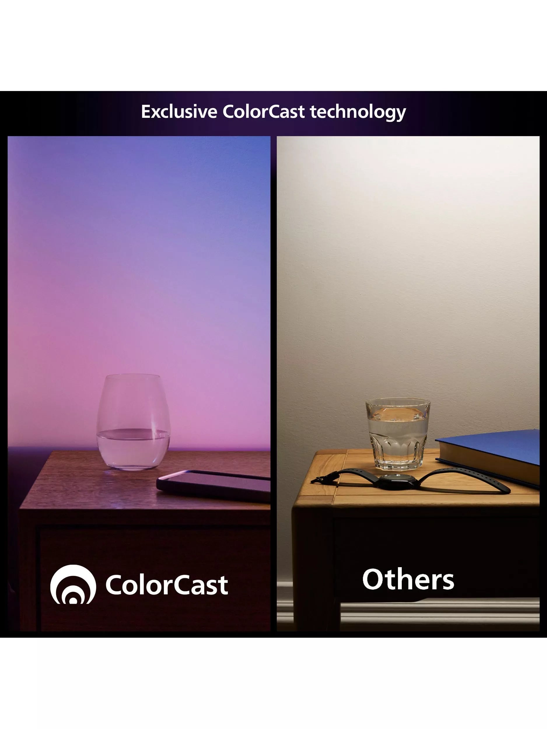 Philips Hue smart bedside lamp white, UK version