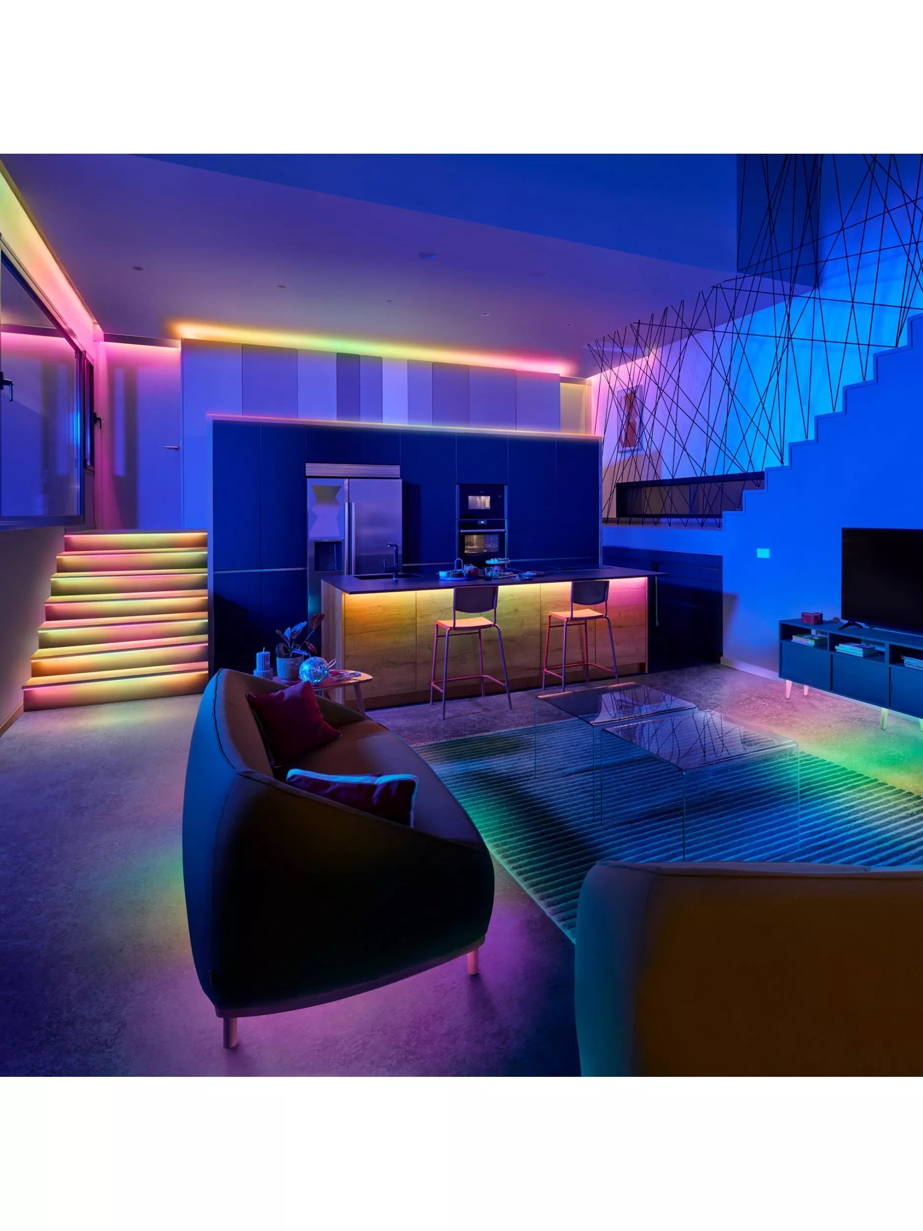 WiZ smart LED strip RGBIC 10m, UK version