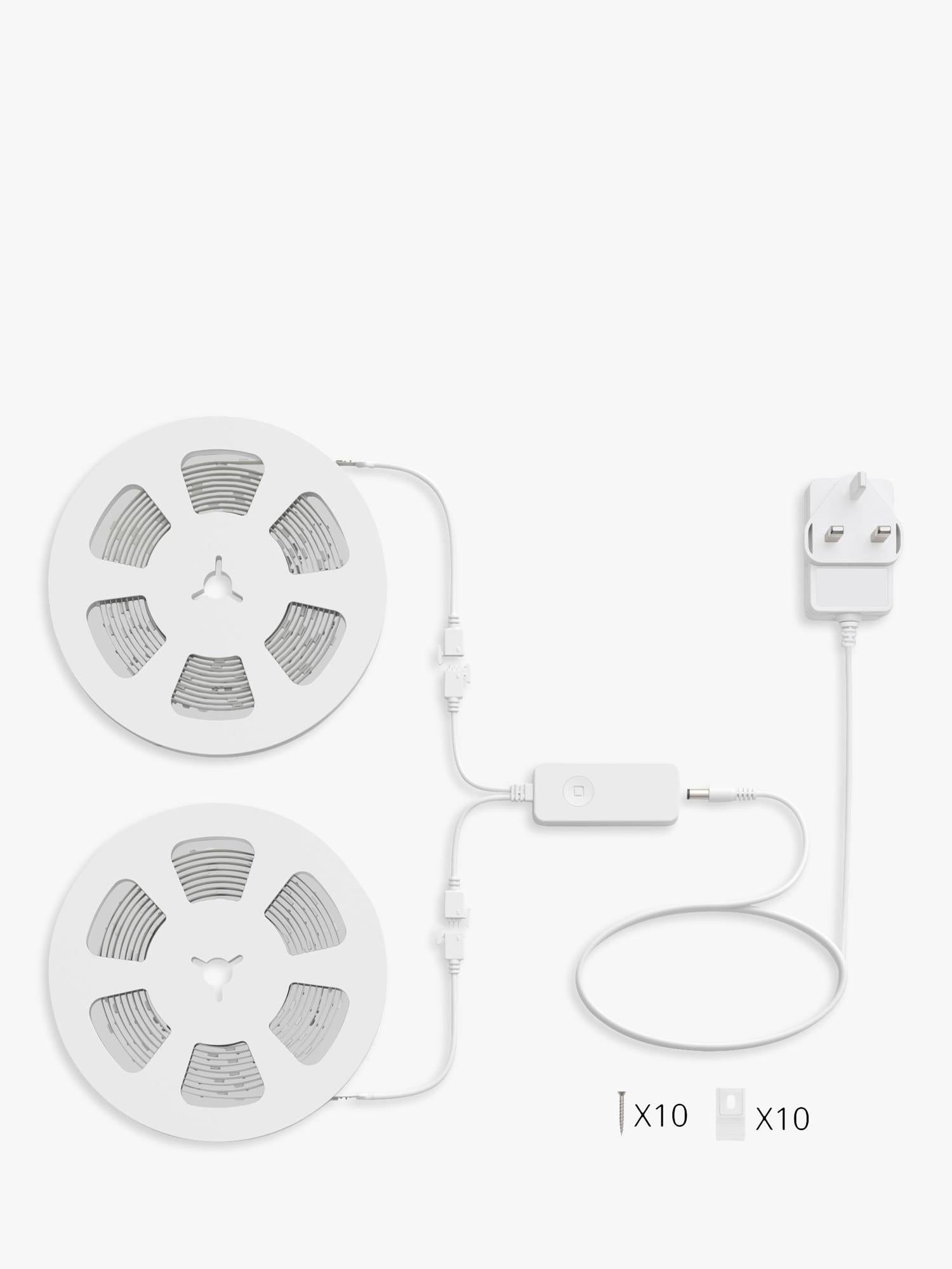 WiZ smart LED strip RGBIC 10m, UK version