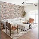 Arthouse Abstract Texture Copper/Navy wallpaper 53cm x 1005m roll - British product