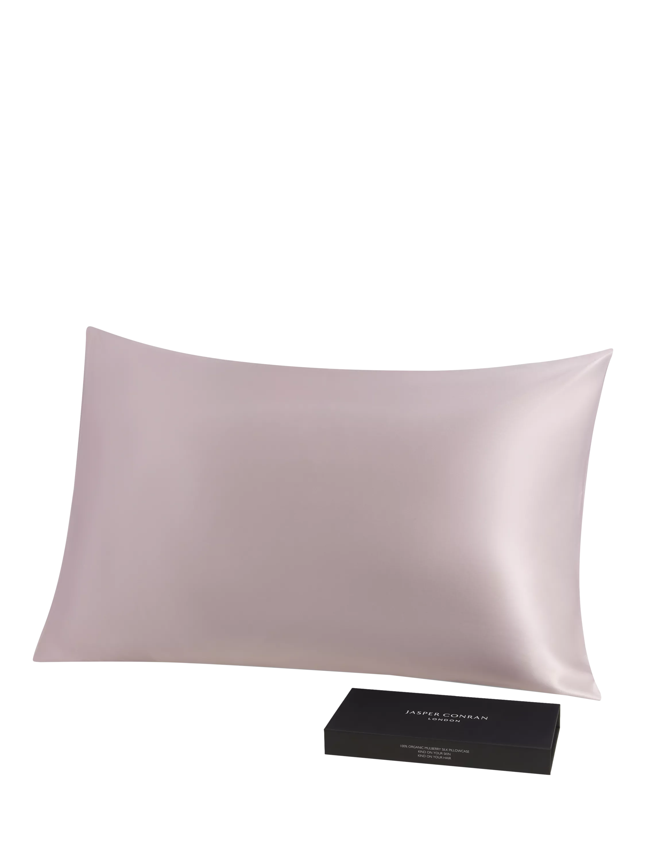 Jasper Conran London Organic Mulberry Silk Standard Pillowcase