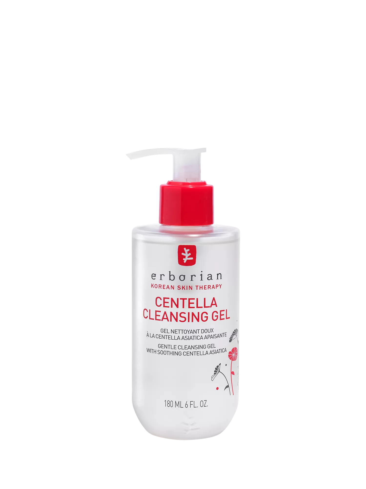 Erborian Centella cleansing gel 180ml - British product