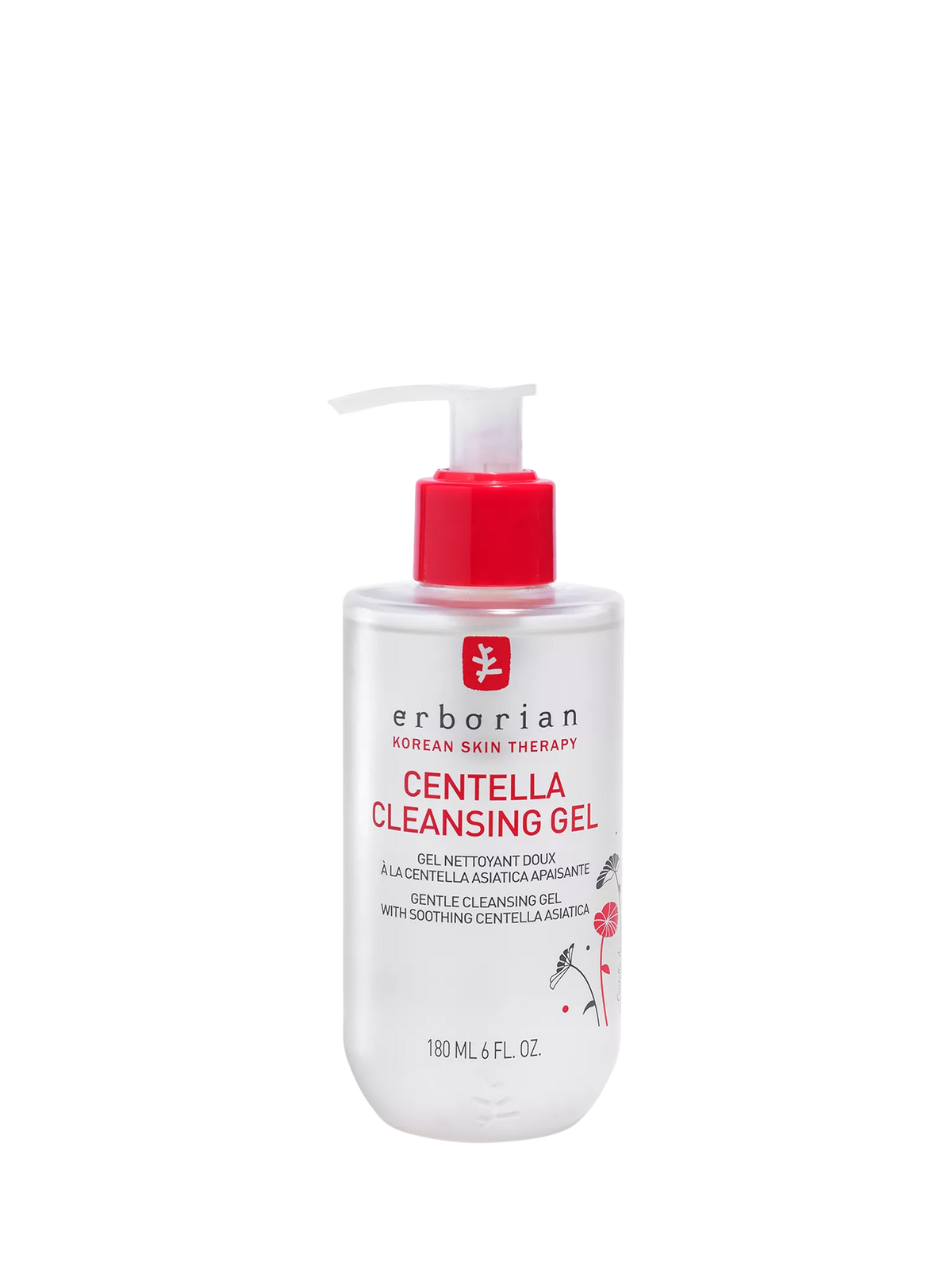 Erborian Centella cleansing gel 180ml - British product