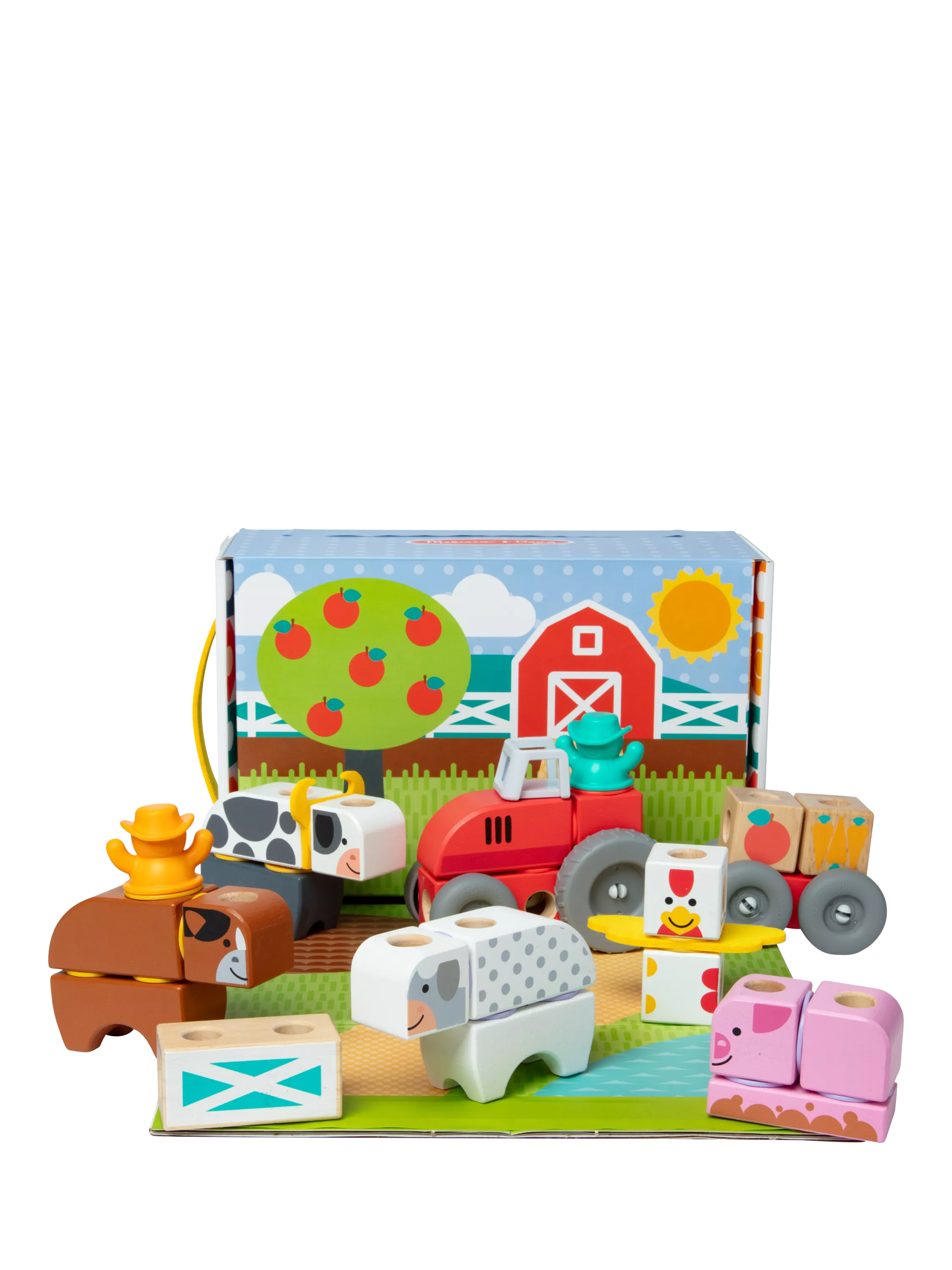 Melissa & Doug Blockables Farm Play Set building blocks (British brand)