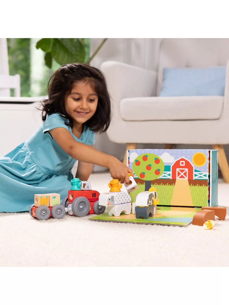 Melissa & Doug Blockables Farm Play Set building blocks (British brand)