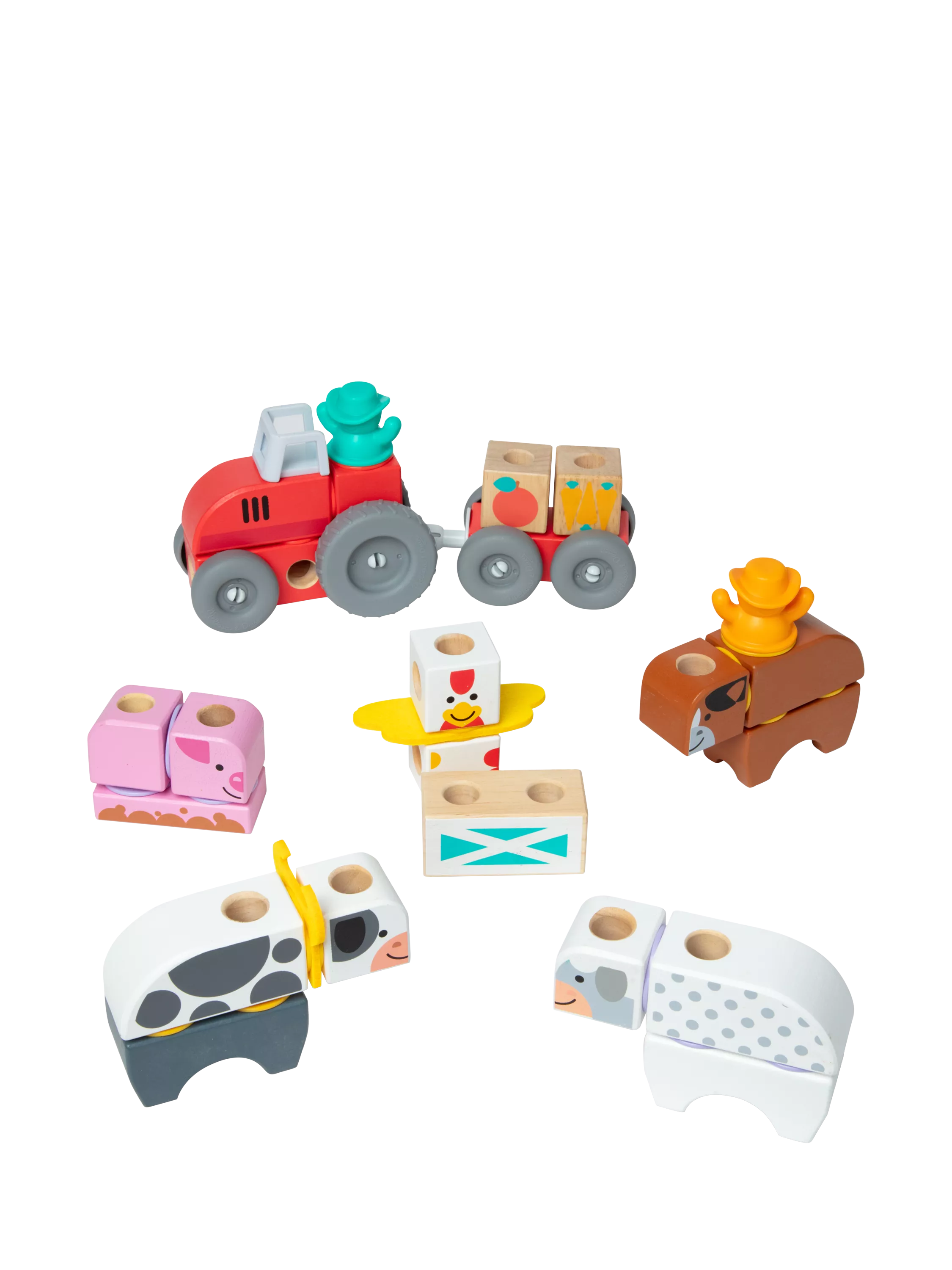 Melissa & Doug Blockables Farm Play Set building blocks (British brand)