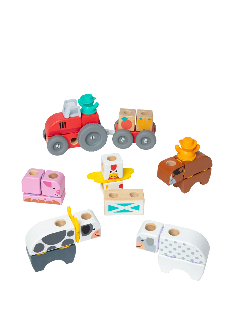 Melissa & Doug Blockables Farm Play Set building blocks (British brand)