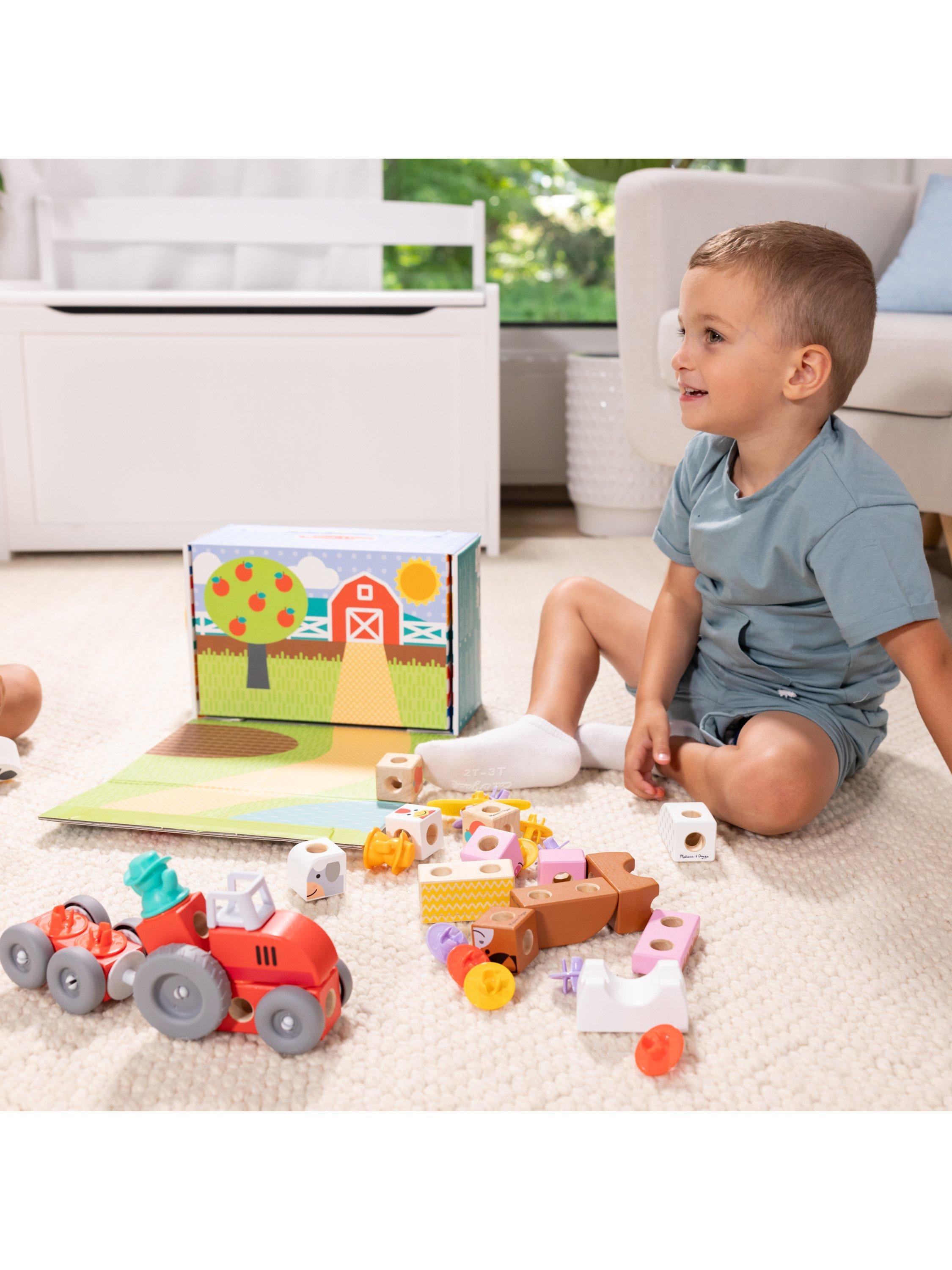 Melissa & Doug Blockables Farm Play Set building blocks (British brand)