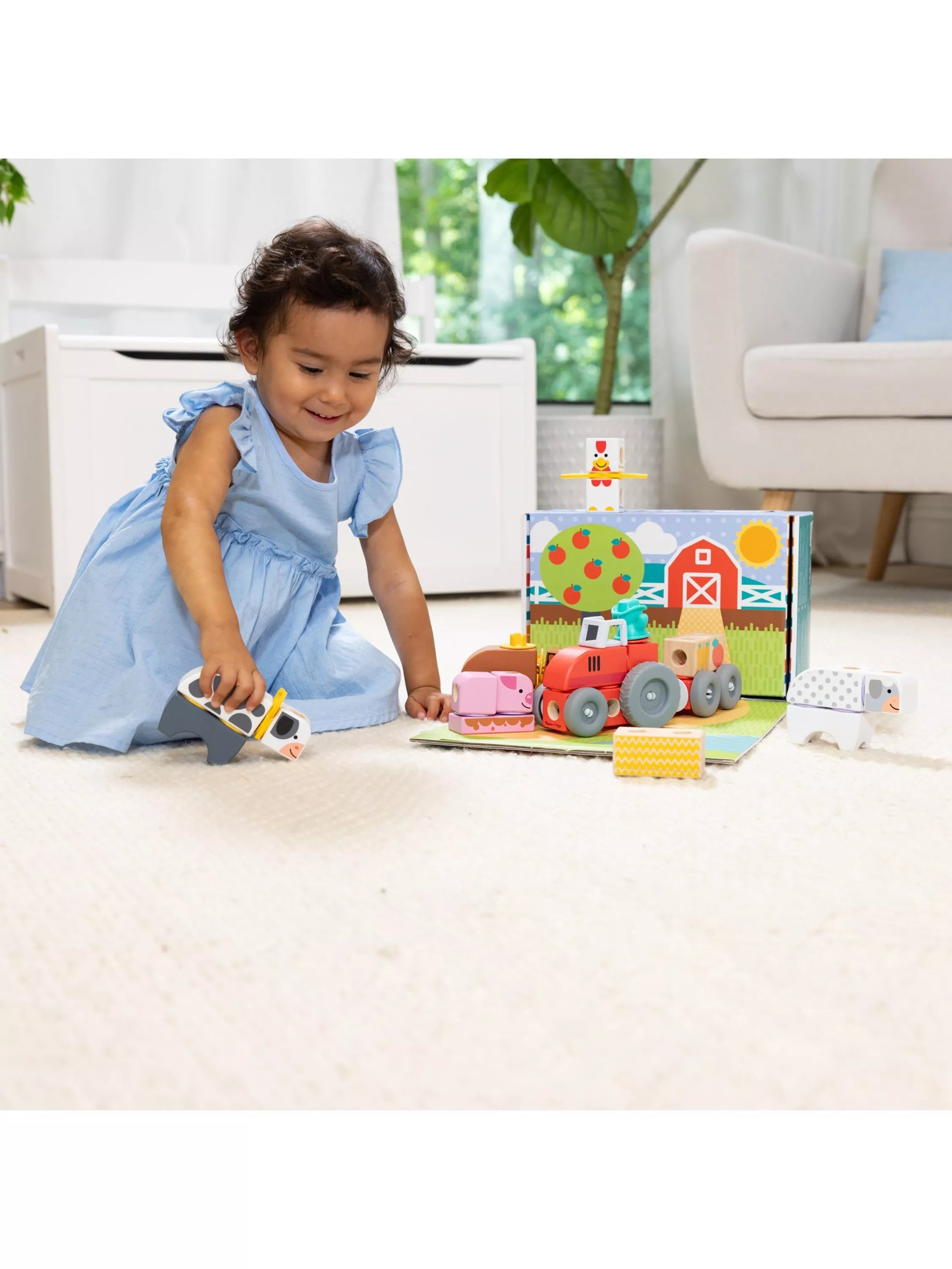 Melissa & Doug Blockables Farm Play Set building blocks (British brand)