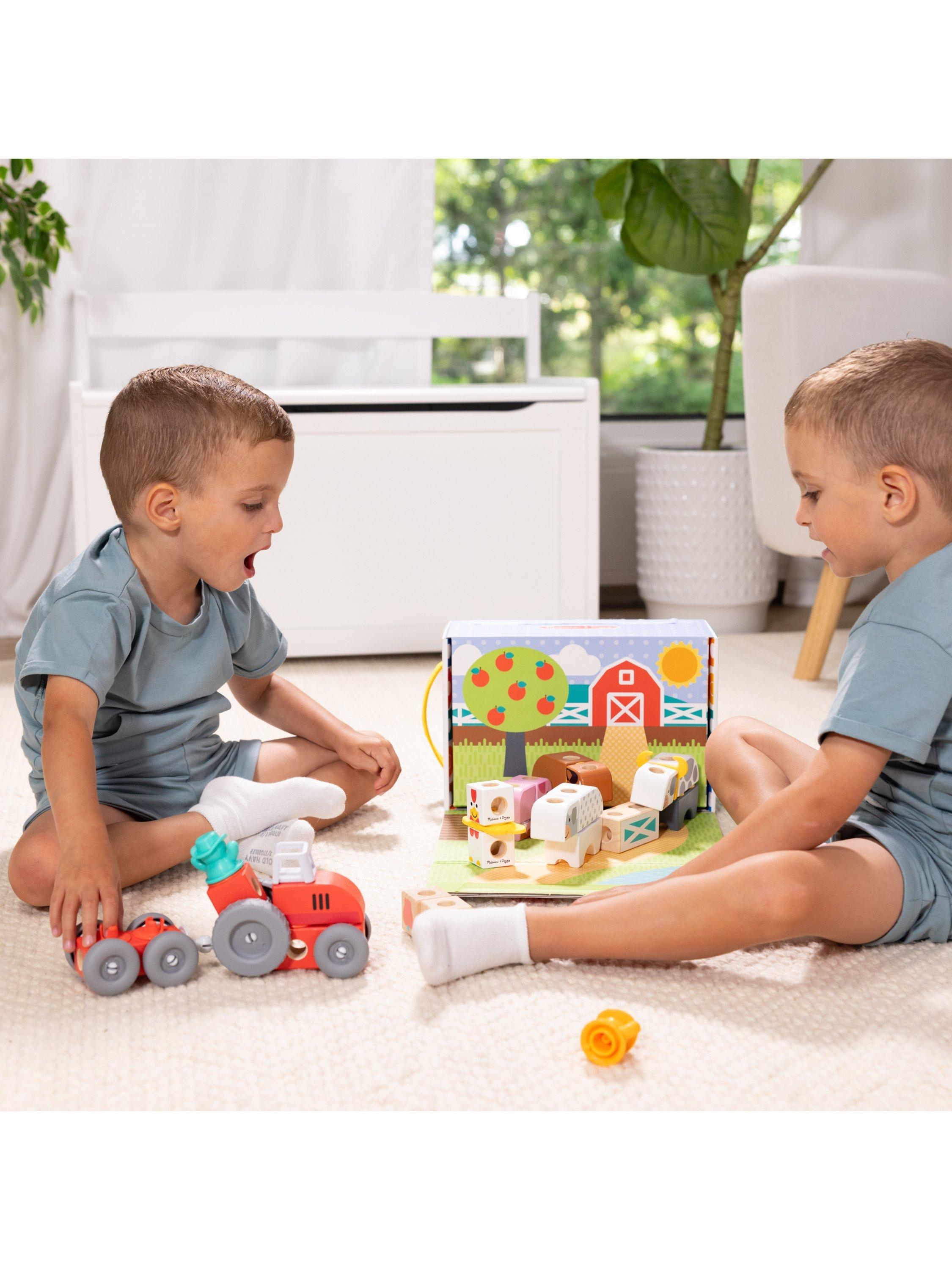 Melissa & Doug Blockables Farm Play Set building blocks (British brand)