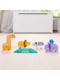 Melissa & Doug Blockables Safari Play Set building blocks (British brand)