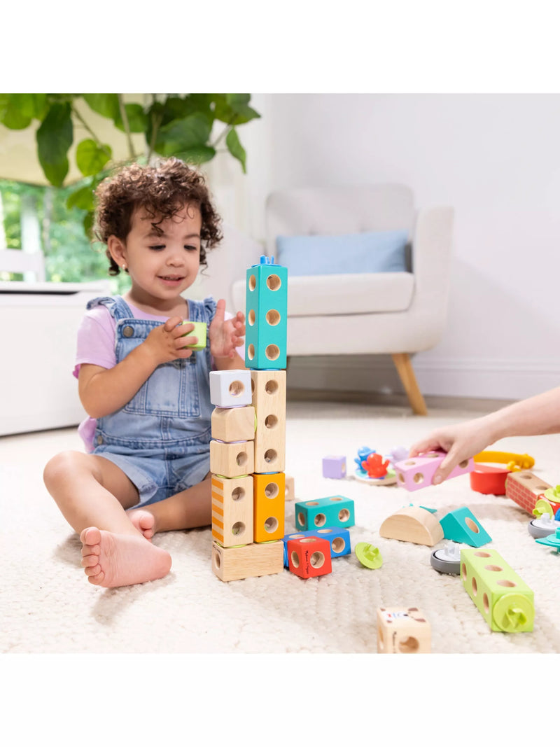 Melissa & Doug building blocks Town Play Set 73-piece - British product