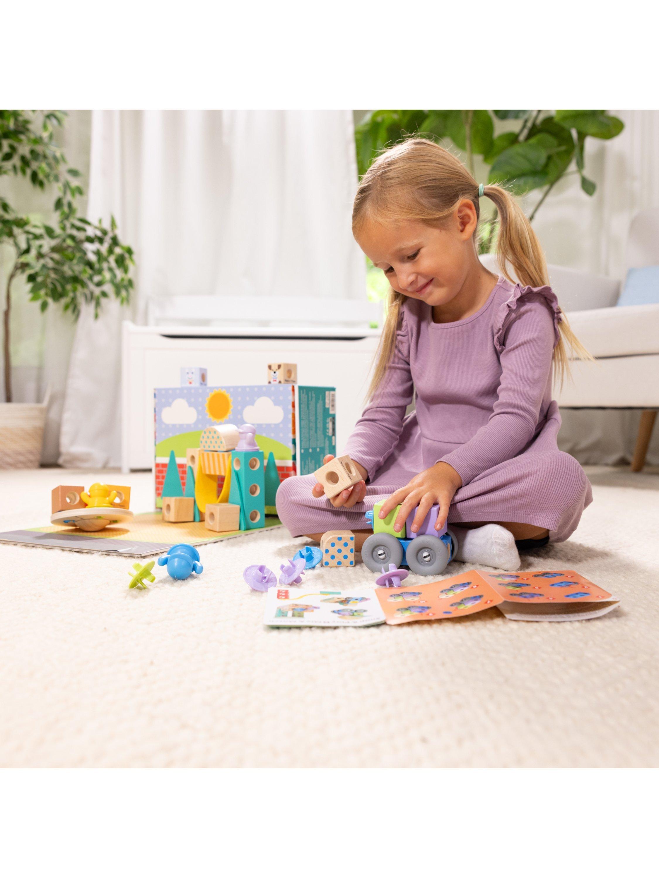 Melissa & Doug building blocks Town Play Set 73-piece - British product