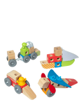 Melissa & Doug Blockables Vehicles Play Set 54-piece, UK version
