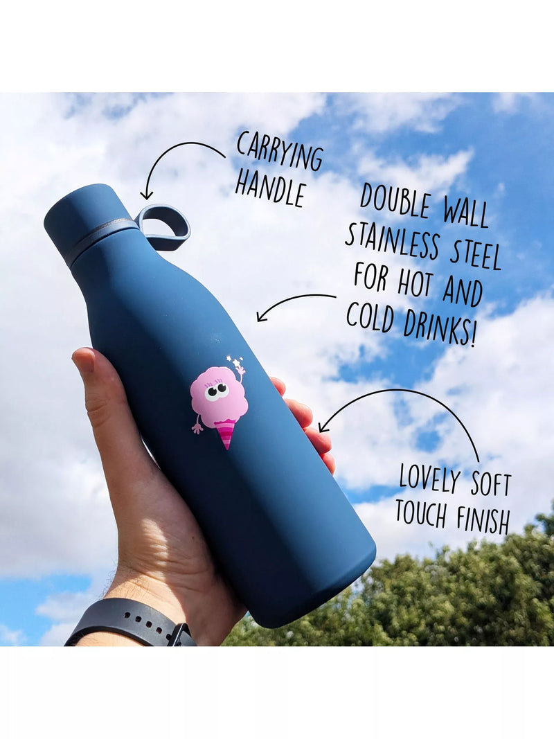 Tinc stainless steel water bottle Blue 500ml, UK version