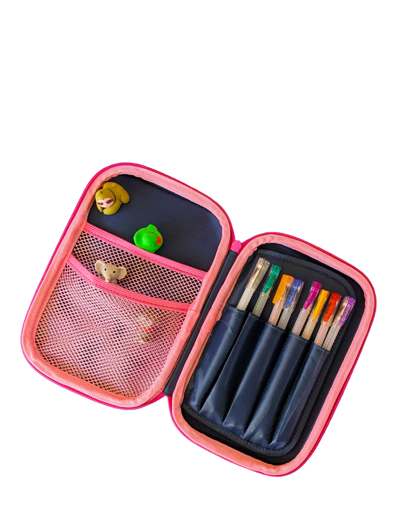 Tinc Flossie pencil case multi colour (British brand)