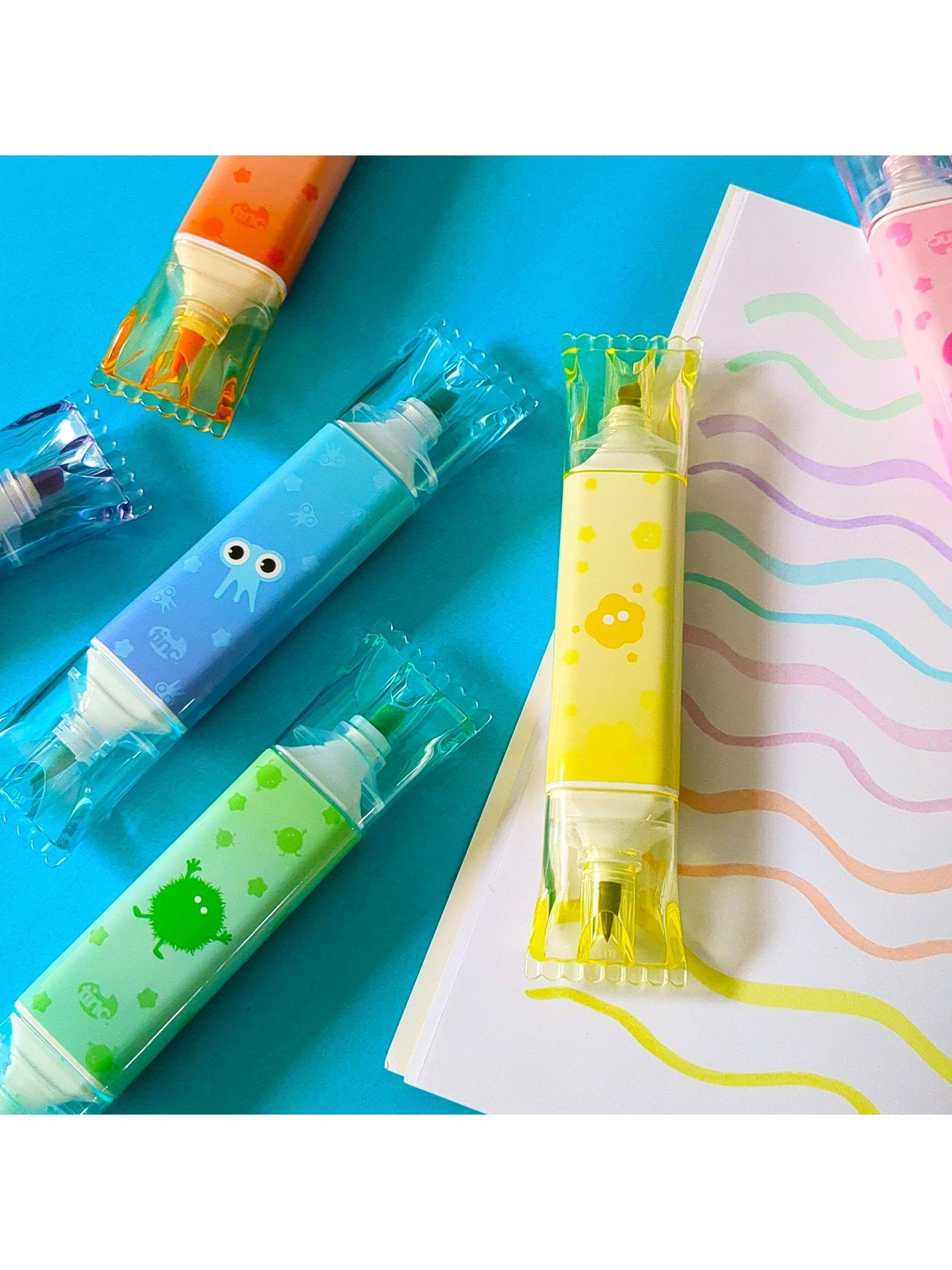 Tinc double ended highlighter pens pack of 6, imported from the UK